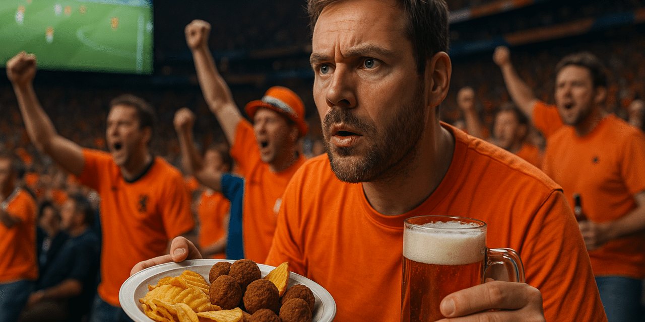 Oranje-koorts beïnvloedt gezondheid: fans snacken meer en slaan vaker sporten over tijdens WK