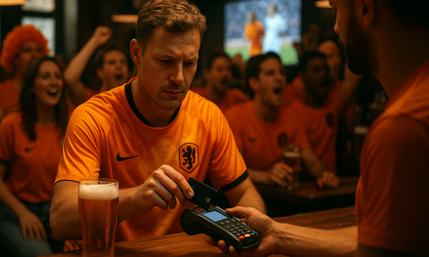 Oranje-wedstrijd zorgt voor 290% meer transacties in cafés en bars
